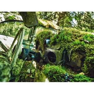 Dieter Klein, Lost Wheels, The Nostalgic Beauty of Abandoned Cars, English Version