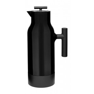 Accent coffee pot black, steelbottle