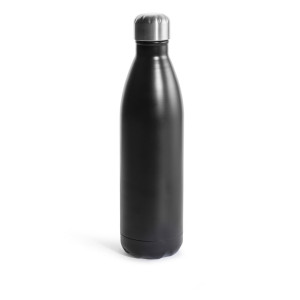 Steel bottle large black
